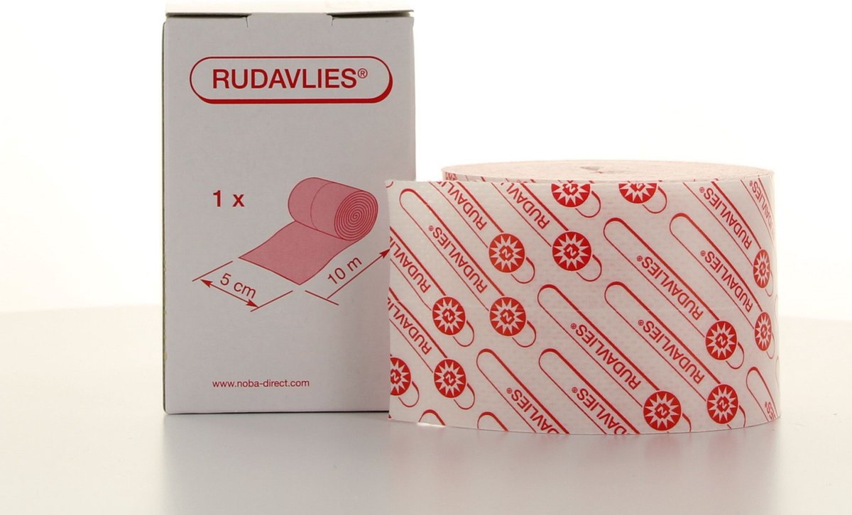 Goedkoopste Noba Fixatiepleister Rudavlies Wit 10m x 5cm