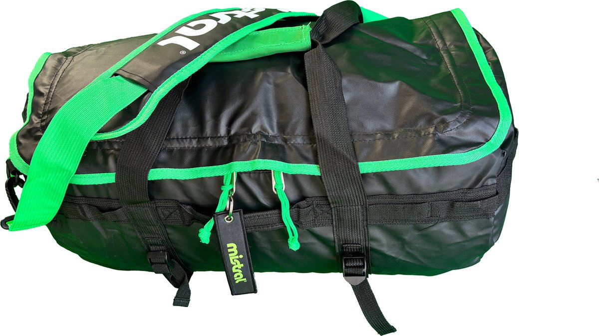 Mistral Reistas Sporttas - Expeditie duffel bag - 65 liter - Waterbestendig – duffle bag - zwart
