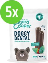 Edgard & Cooper Doggy Dental Sticks Aardbei - Frisse Muntolie Small - 5 Zakken