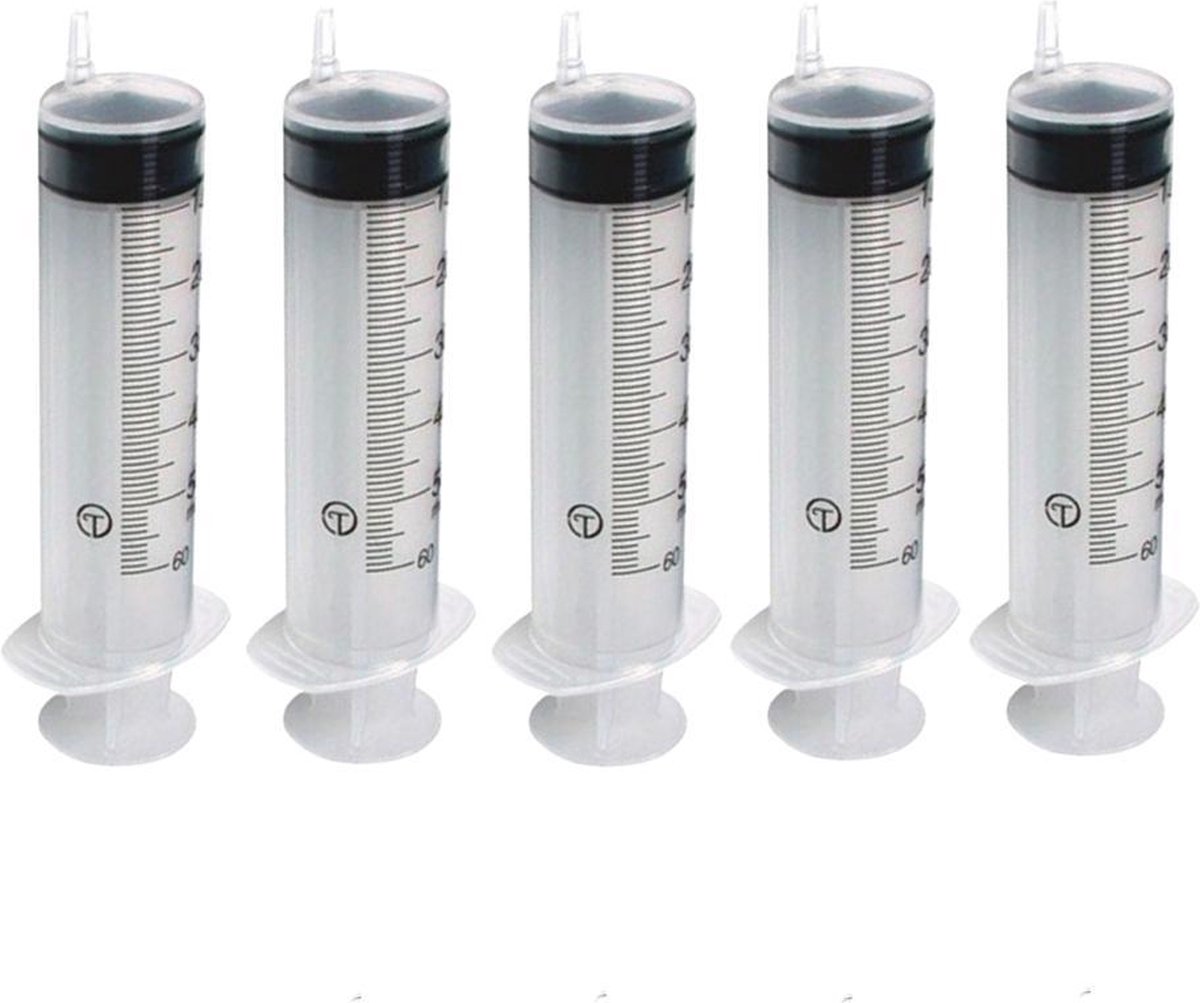 Goedkoopste Terumo - Spuit Zonder Naald - Doseerspuit - Maat aanduiding - Spuiten - Injectie Spuit - 50 ml - 5 Stuks