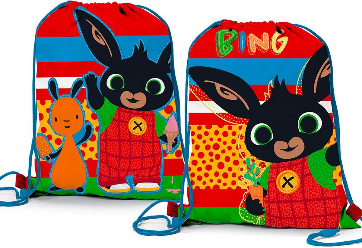 Bing Bunny Gymbag, Color Fun - 38 x 30 cm - Polyester