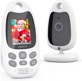 Orretti® V7 Babyfoon met camera – Babyfoon met camera 2.0 inch babyfoon met camera, Babyfoon video en audio met nachtzicht en slaapliedjes – VOX-functie Intercomfunctie – Temperatuurbewaking
