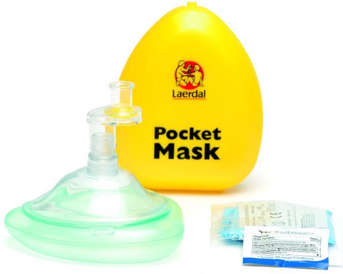 Goedkoopste Laerdal Beademingsmasker - kiss of life - pocket mask - 82001104