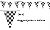 18x Flagline Racing 600cm damier - Soirée à thème du festival de formules de course Grandprix Zandvoort Spa