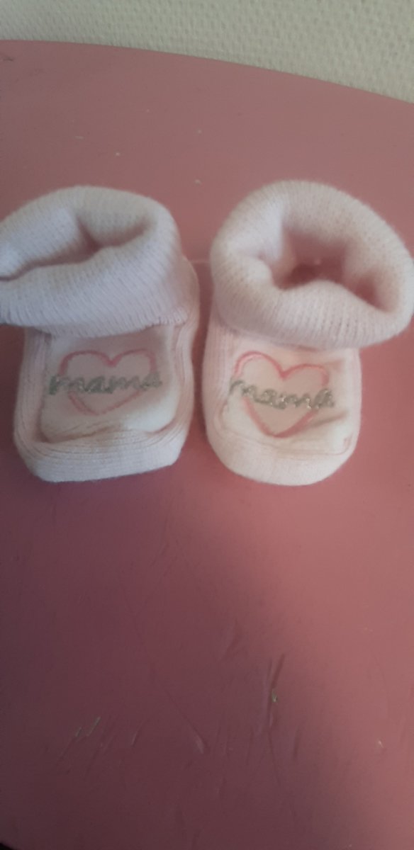 VIB - Babyslofjes - Roze - Mama Hart