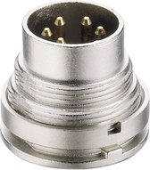 Lumberg SGV 70 DIN-connector Stekker, inbouw verticaal Aantal polen: 7 Zilver 1 stuk(s)