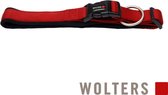 Wolters Cat&Dog Wolters Professional Comfort Halsband Rood/Zwart | GR.6 | 50-55cm x 35mm | Veilige sluiting | Anti-trekbelasting