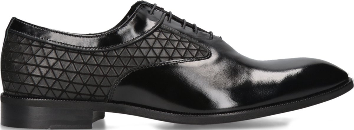 de Jong - nette schoenen heren - schoenen heren - heren veterschoenen - elegante heren schoenen - heren schoenen maat 43 - koe leer