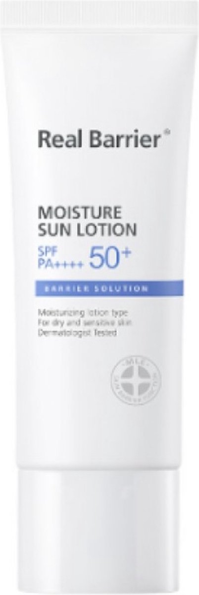 Real barrier moisture lotion SPF 50+ PA++++ 40ml