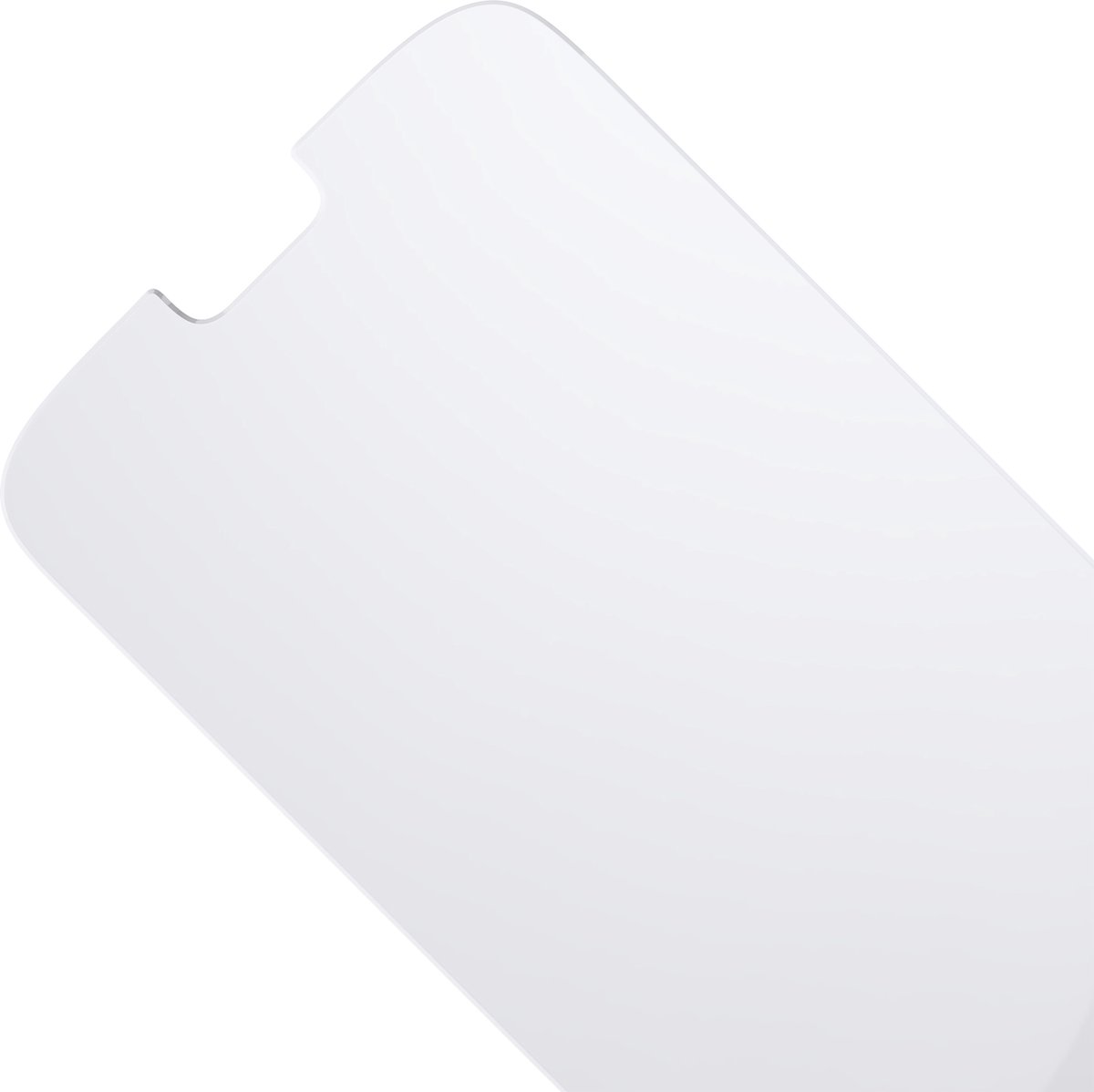Be Hello High Impact Glass Screenprotector voor ZTE Blade V8 - Zwart