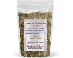 Herbes D'elixir Lever en Gal Kruiden - 75 Gram - Kruidenthee - Natuurlijke Ingrediënten