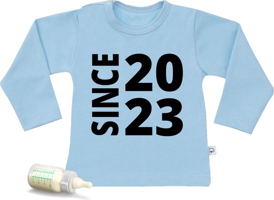 Baby t Shirt Since 2023 - Lange mouw