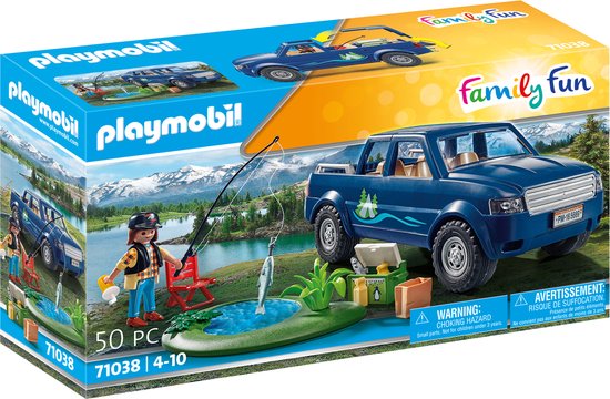 PLAYMOBIL Vissen met Pick up - P-71038