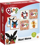 Bambolino Toys - Bing maxi memo - memory spel met extra grote kaarten - educatief speelgoed - geheugenspel
