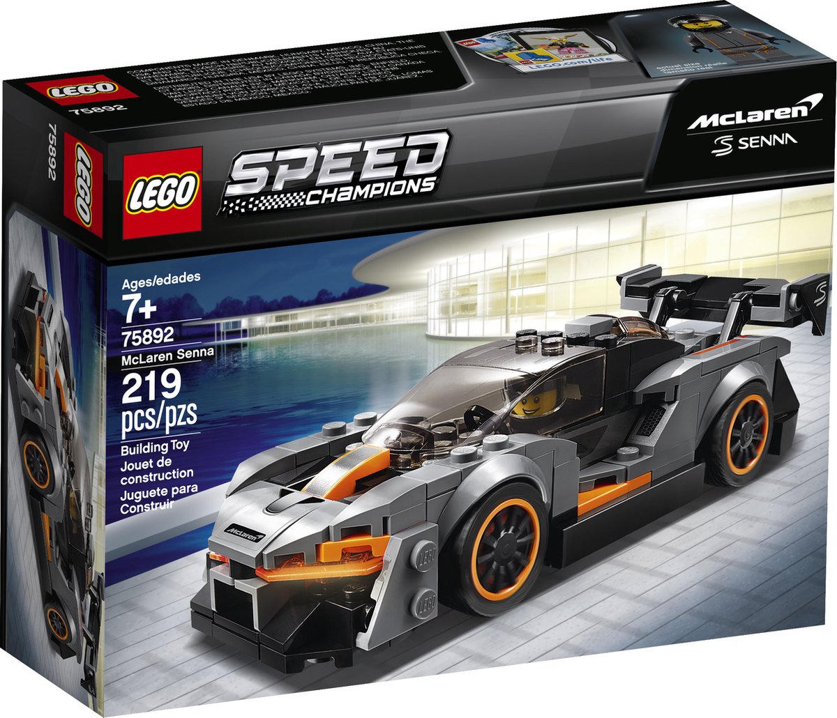 LEGO Speed Champions McLaren Senna - 75892 | bol.com