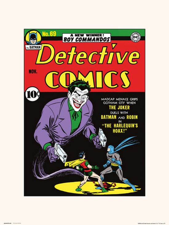 Marvel DC DETECTIVE COMICS 69 - Art Print 30x40 cm