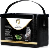 Granulés de farine de chanvre d'excellentes herbes - Soutient la fonction intestinale et la santé globale - Convient aux chevaux - 1,5 kg