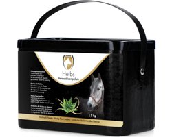 Excellent Herbs Hennepbloem pellets - 1.5 kg - Ondersteunt de darmwerking en algehele gezondheid - Geschikt voor paarden