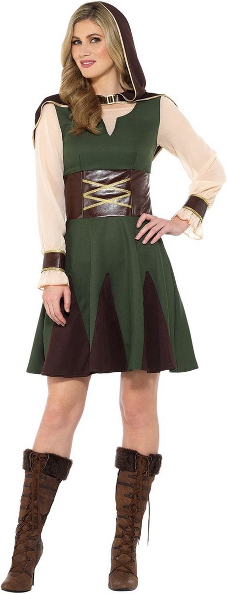 Smiffy's - Robin Hood Kostuum - Droom Van De Sheriff Robin Hood - Vrouw -  groen,bruin... | bol.com
