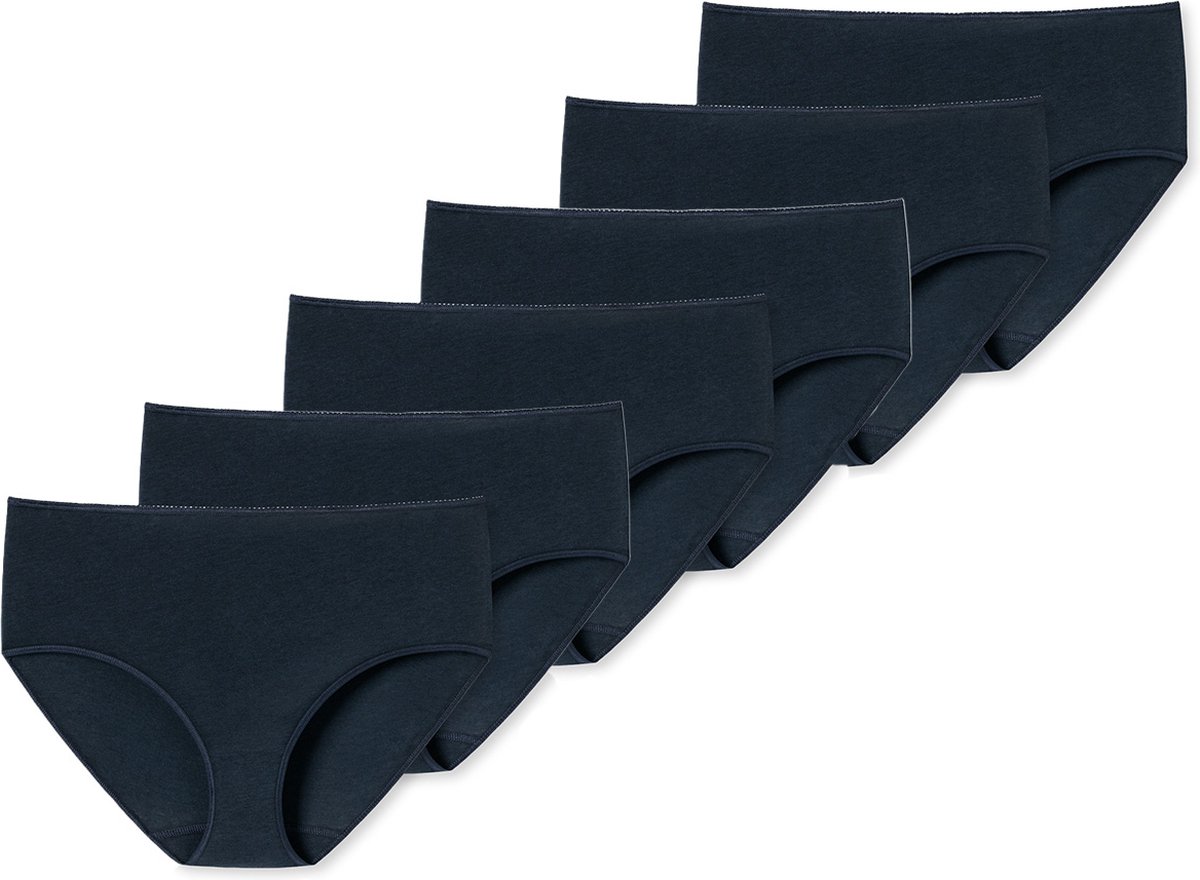 uncover by Schiesser Dames midi slip 6 pack Basic