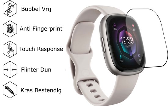 Protection en verre pour FitBit Versa 4