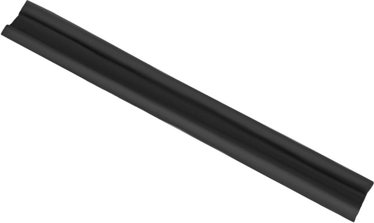 Tochtstopper - 85 cm - dubbele tochtrol - deur isolatie - tochtstopper - aanpasbaar - antraciet