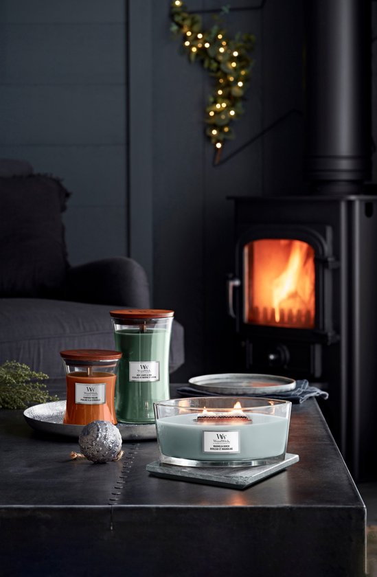 Woodwick ellips Mint Leaves & Oak - Jan van Peer