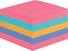 Post-it Super Sticky Notes kubus, 440 vel, ft 76 x 76 mm, geassorteerde regenboogkleuren 12 stuks