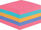 Post-it Super Sticky Notes kubus, 440 vel, ft 76 x 76 mm, geassorteerde regenboogkleuren 12 stuks
