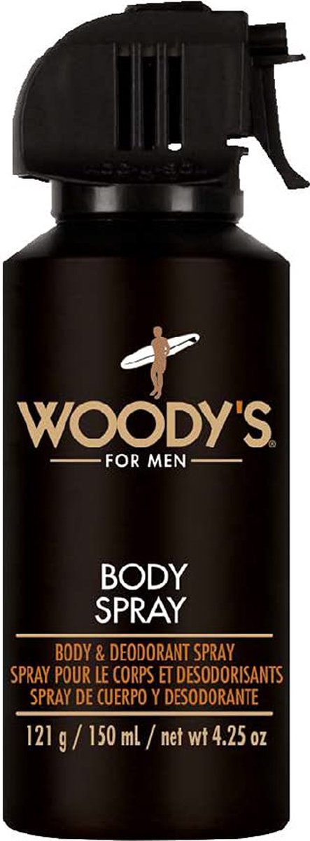 Woody's Cologne Body Spray - Biedt langdurige bescherming tegen geurtjes en vocht
