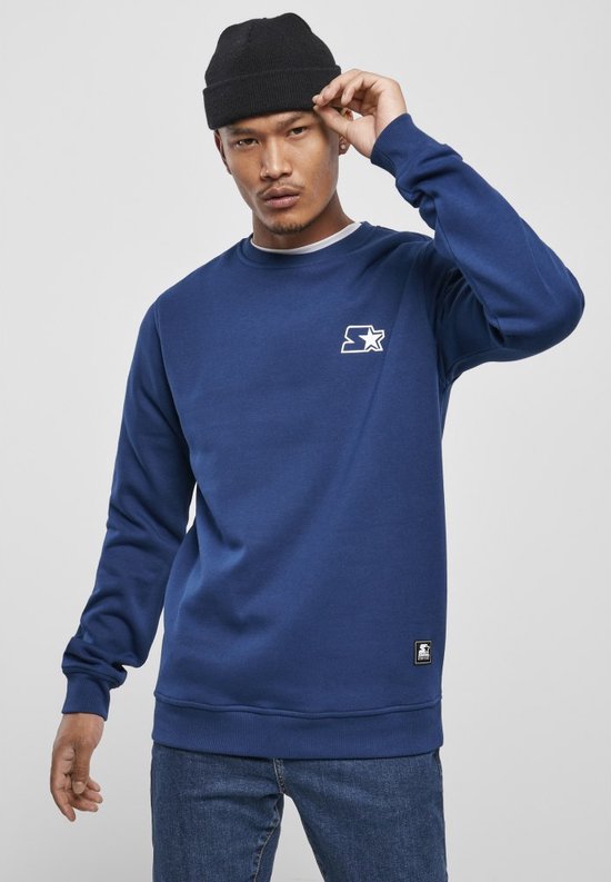 Starter Black Label - Small Logo Sweater/trui - L - Blauw
