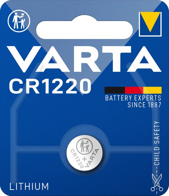 Varta CR 1220 Primary Lithium Button - 10 Stuks