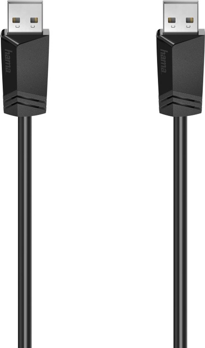 Hama USB-kabel A-A USB 2.0 480 Mbit/s 1,50 M