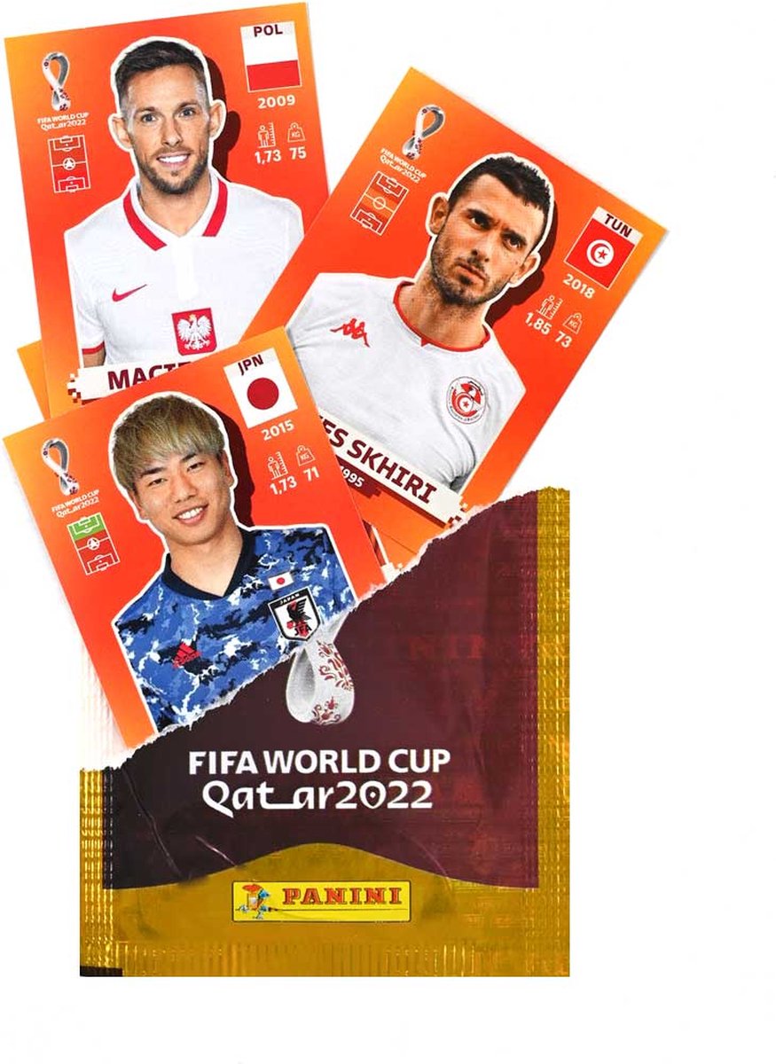 Panini FIFA WORLD CUP WM QATAR 2022 – 50 Tüten Packets Ed. Americas (638