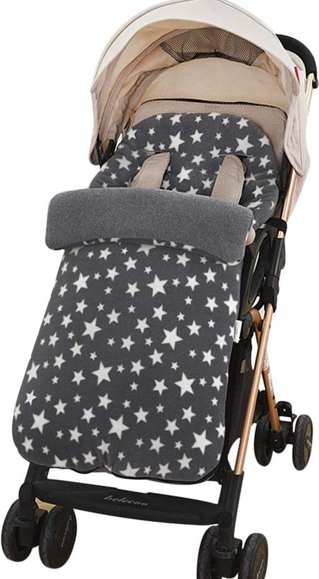 Hiver 3 en 1 poussette sac de couchage chancelière coupe-vent coussin de  chaise bébé