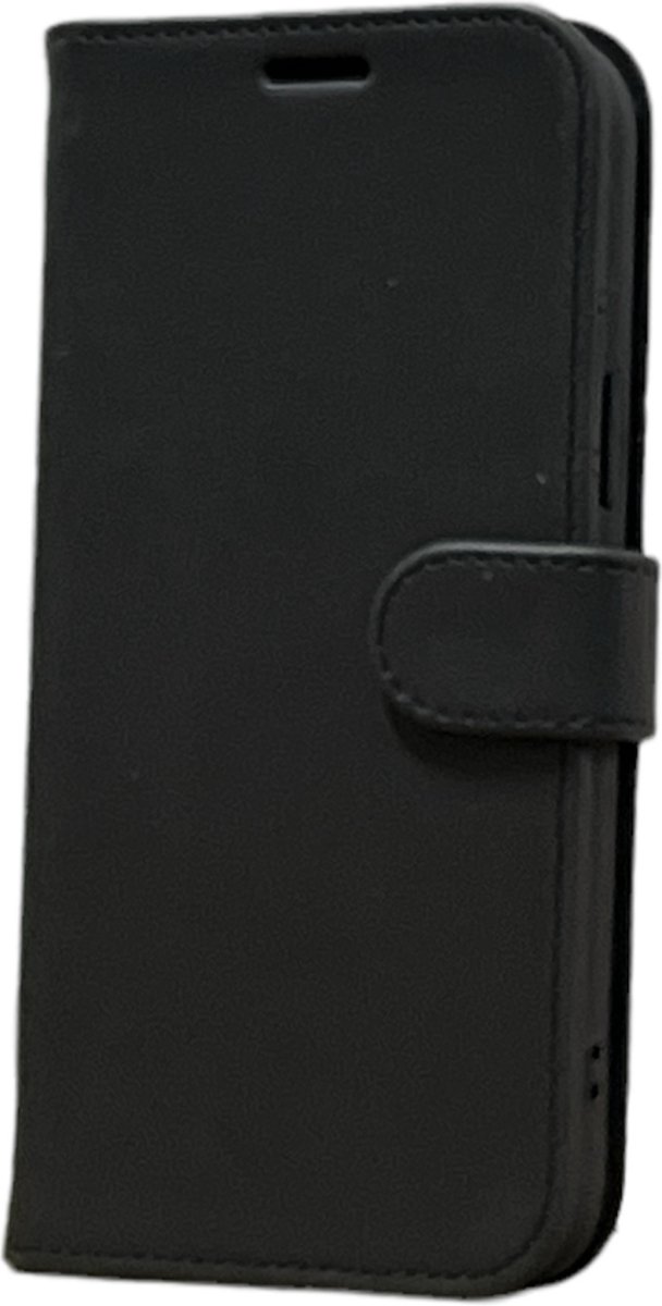PU Wallet Deluxe Galaxy A20s pitch black