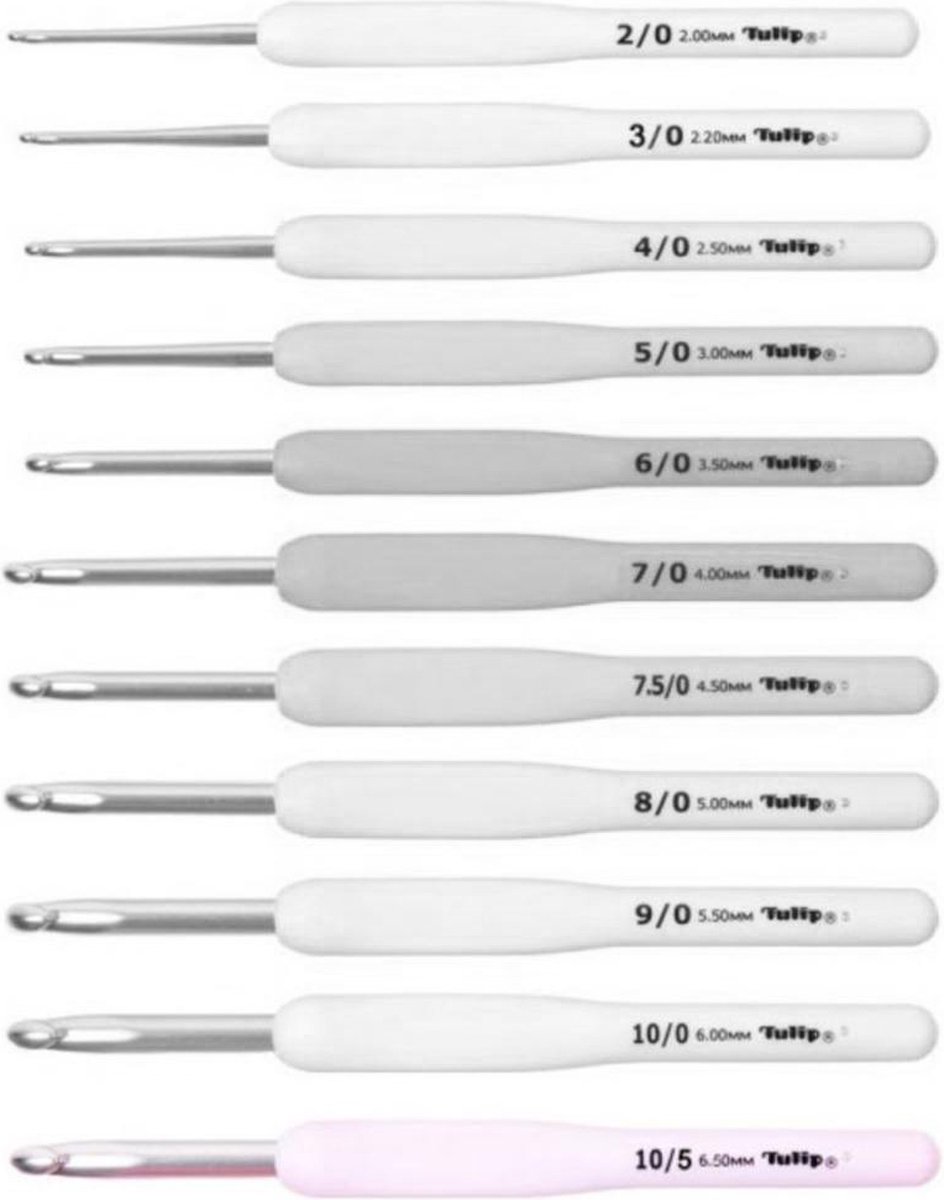 Tulip Etimo Rose Haaknaalden Set Softgrip | De Wolman Tulip Etimo Rose Haaknaalden Set Softgrip | De Wolman