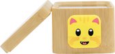 Lovebox Kids - Gepersonaliseerd cadeau - Beukenhouten box met een Kat