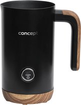 Bol.com CONCEPT - Melkopschuimer - ideaal voor Latte Cappuccino | 500W - Roestvrij staal - Zwart aanbieding