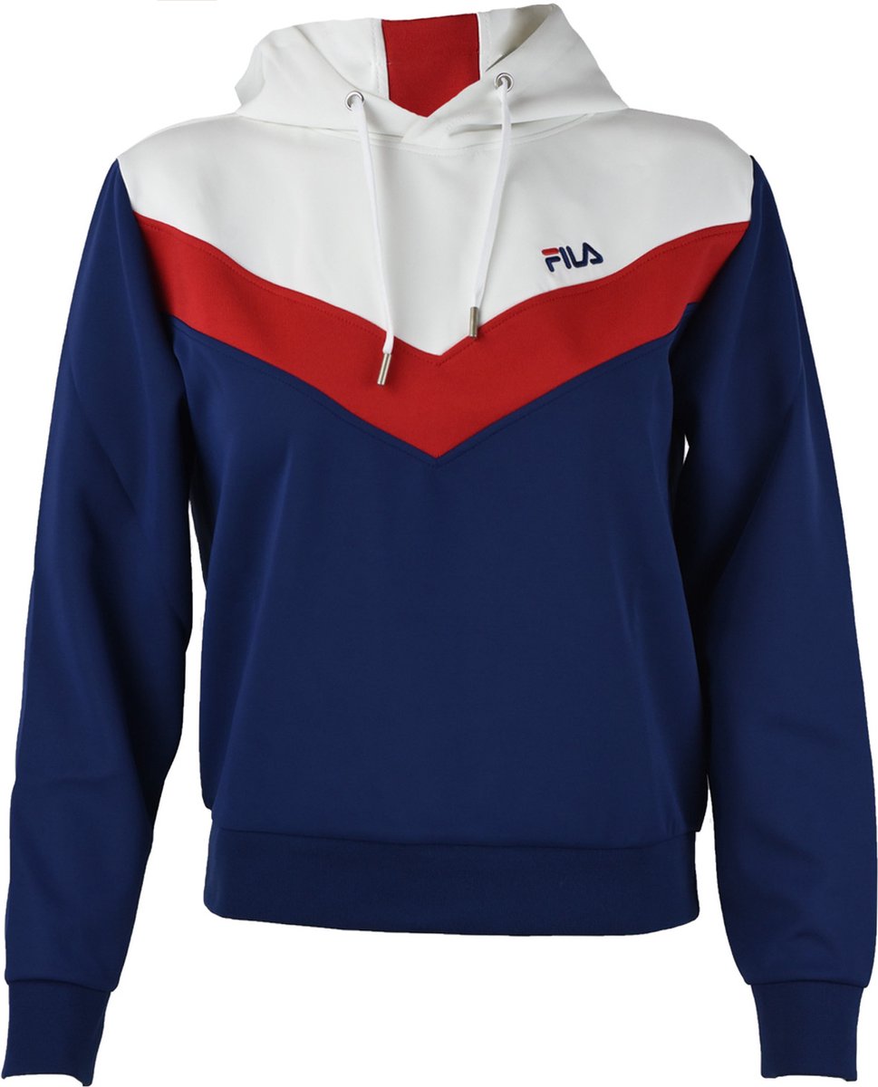 Fila Bosa Cropped Hoody FAW0273-53007 Vrouwen Sweatshirt Blauw