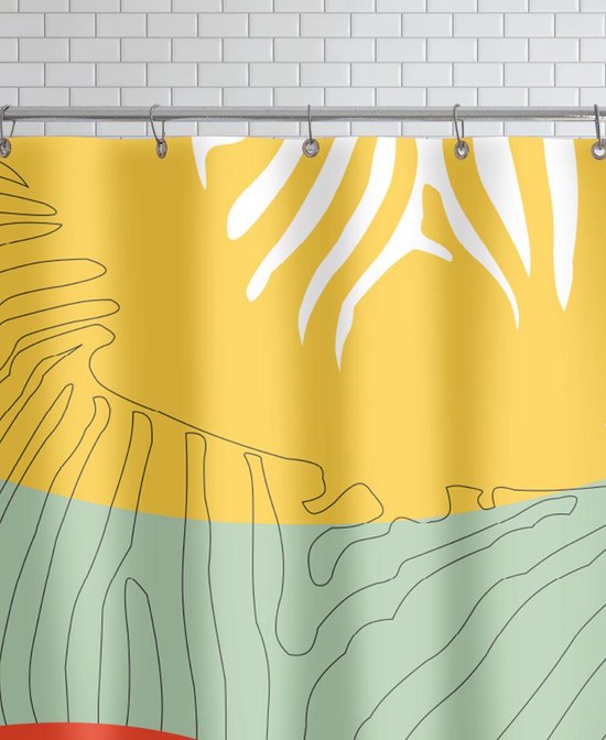 Shiny Jungle Douchegordijn bol