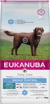 Eukanuba Dog Adult Large Breed - Contrôle du poids - Kip - 15 kg