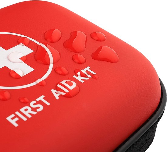 Livewell 95-Delige EHBO kit voor onderweg – Verbanddoos - Waterafstotend – Auto verbanddoos - Reis EHBO kit - Eerste hulp kit - Pleisters - ongevallen kit - First aid kit - Livewell