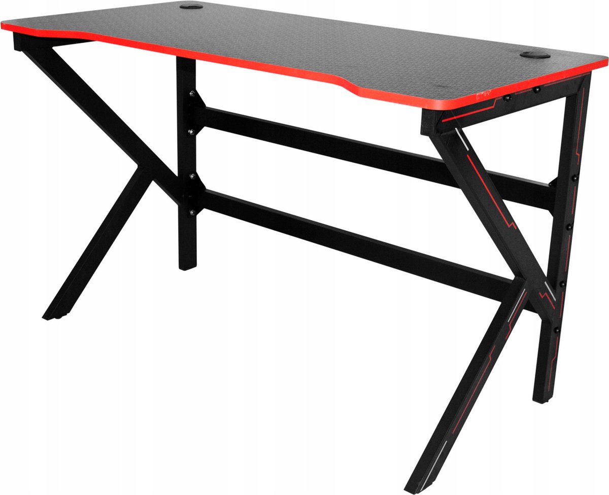 Z.3 Computer tafel- Game bureau - Gaming bureau- Playstation - Xbox - gaming desk- Zwart