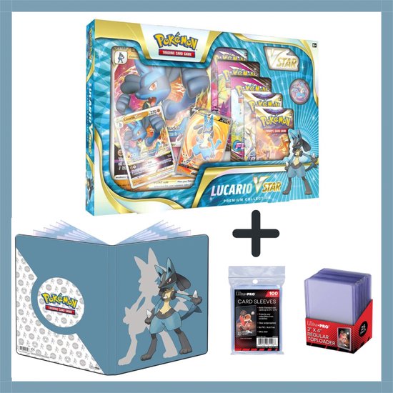 Afbeelding van het spel Pokemon – Lucario VSTAR Premium De Luxe Box