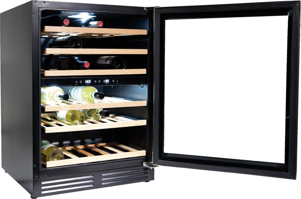 Vinata Vernale Wijnklimaatkast Vrijstaand RVS 51 flessen - afbeelding 3