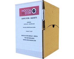 Caffe dOr | Decafe Sachets Espresso Koffie | 50 stuks