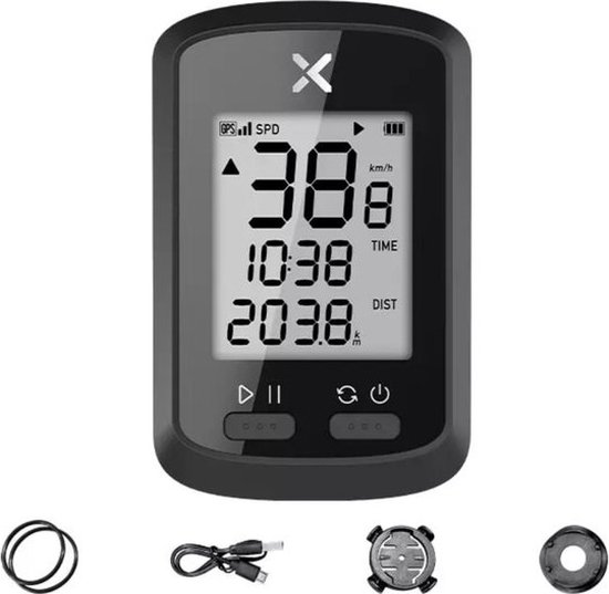 Riet Belofte Gelovige DrPhone XOSS G - GPS Fietscomputer - Strava / Trainingpeaks -  Snelheidsmeter -... | bol.com