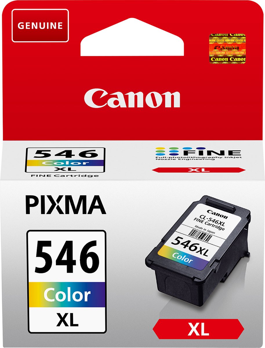 Canon CL-546XL - Inktcartridge - Hoge Capaciteit - Kleur op Prijzenvolger.com