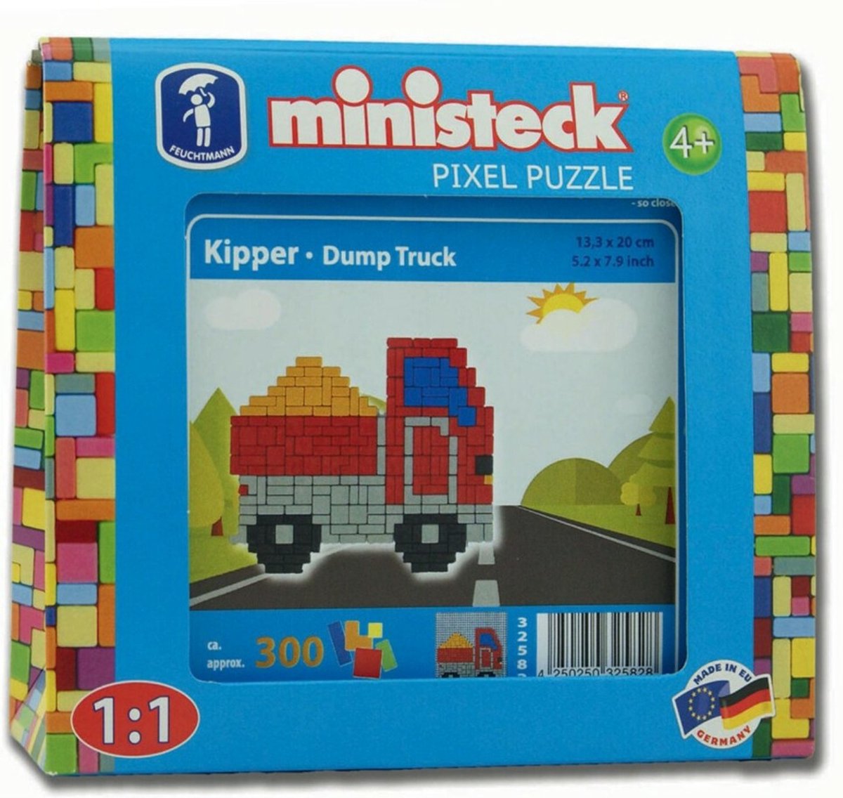 Ministeck Kiepwagen Kleine Doos 300 stukjes